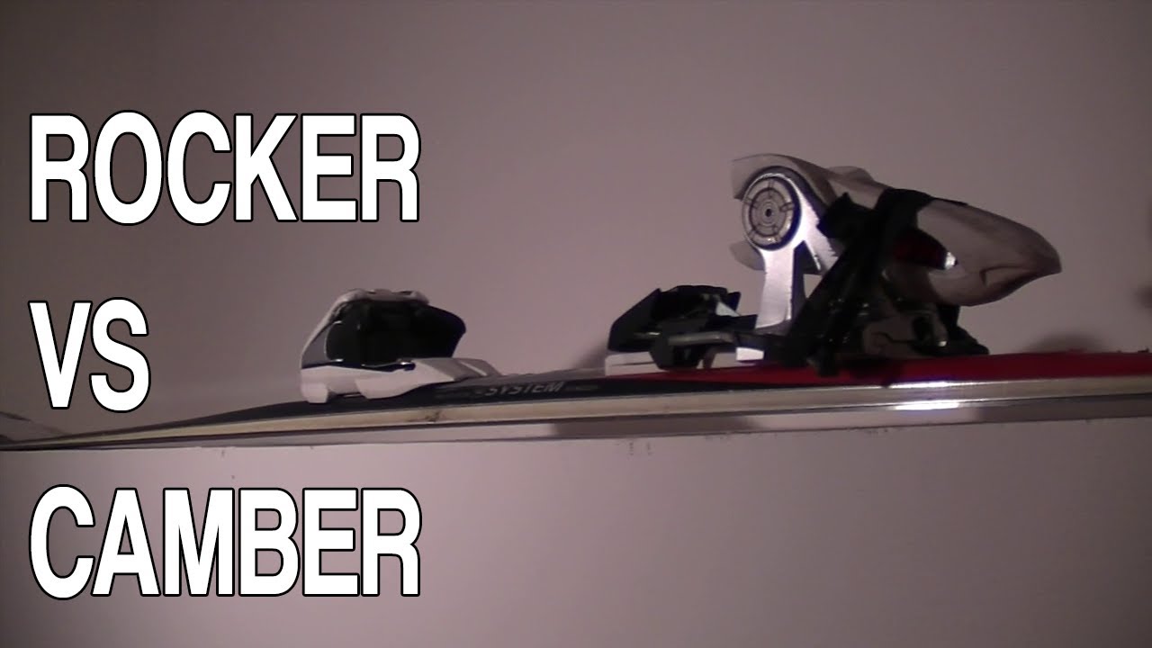 Rocker vs Camber en los esquís.
