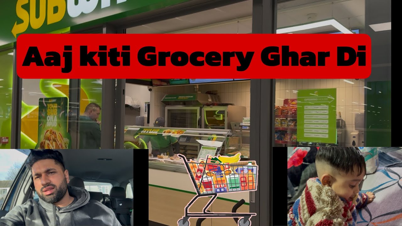 Aaj kiti Grocery Ghar Di #likeandsubscribe 