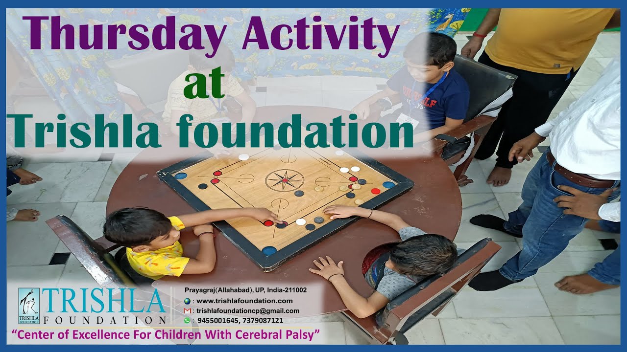An Important group activities for children suffering with cerebral palsy | Trishla foundation