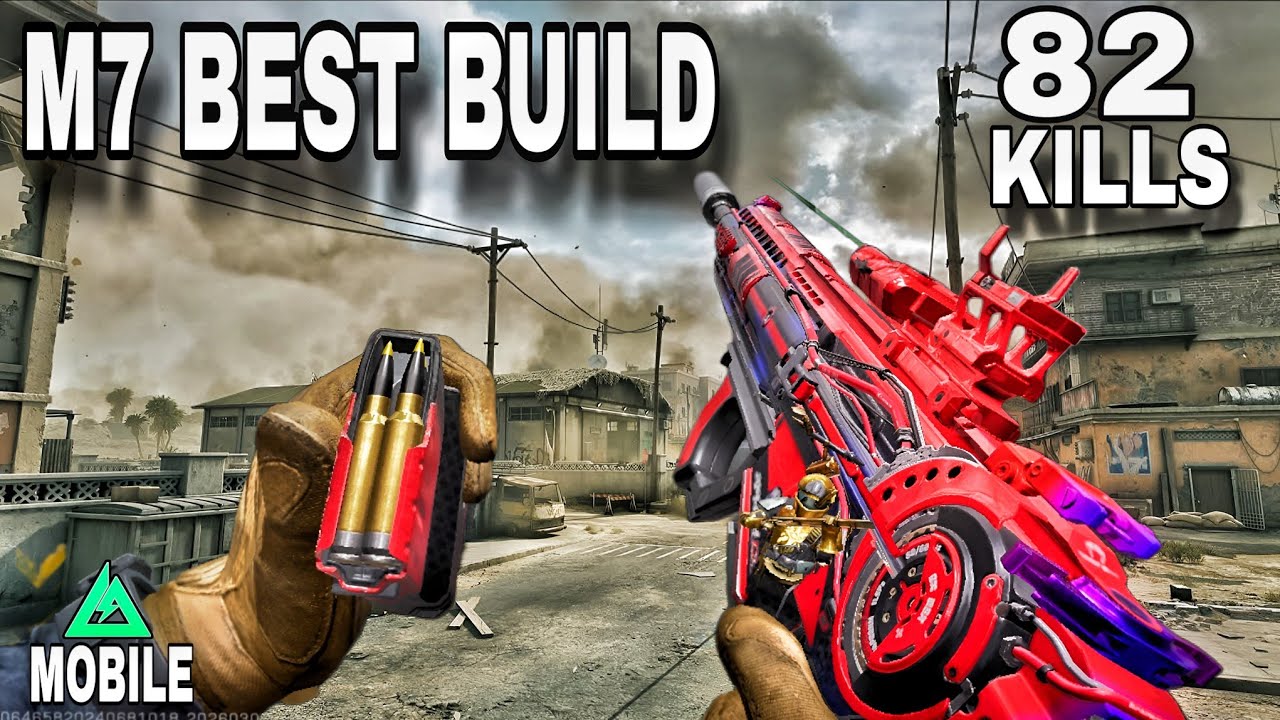 M7 BEST BUILD ZERO RECOIL 🔥🥶 GAMEPLAY DELTA FORCE MOBILE 