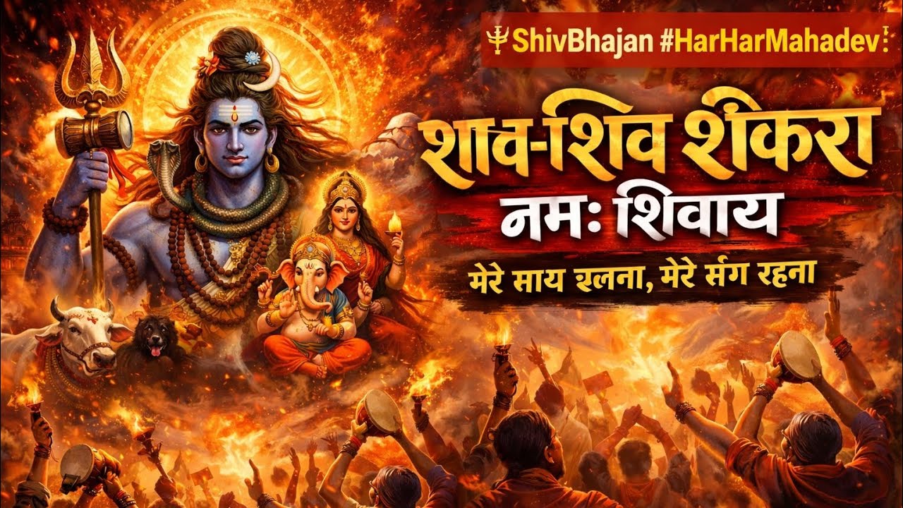 शिव-शिव शंकरा नमः शिवाय | High Energy Shiv Bhajan 2026 | Har Har Mahadev DJ Bhajan 🔥