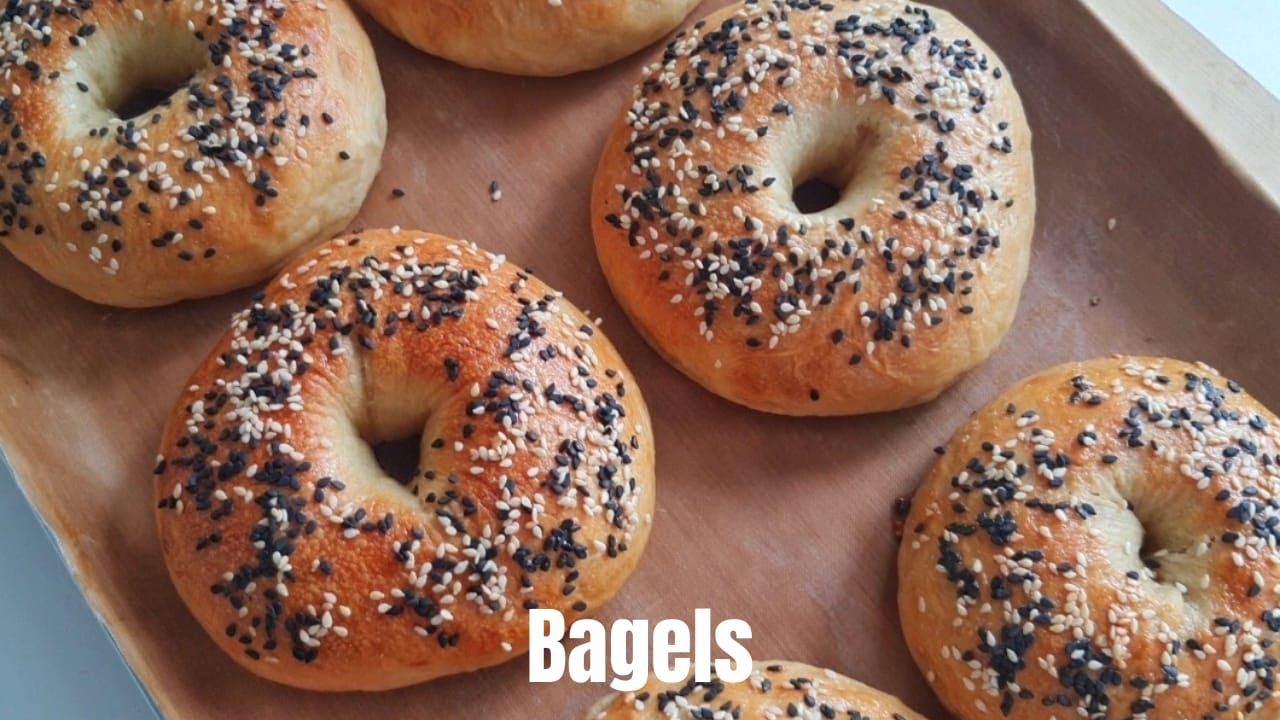 Bagels Homemade Dengan Breadmaker | Easy Breadmaker Bagels Recipe