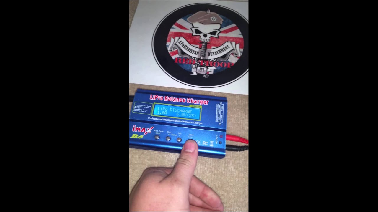 Discharge Lipo battery