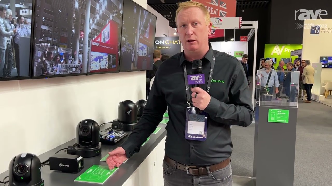 ISE 2022: BirdDog Presents PF120, a 1080p Box Camera with NDI and 20x Optical Zoom