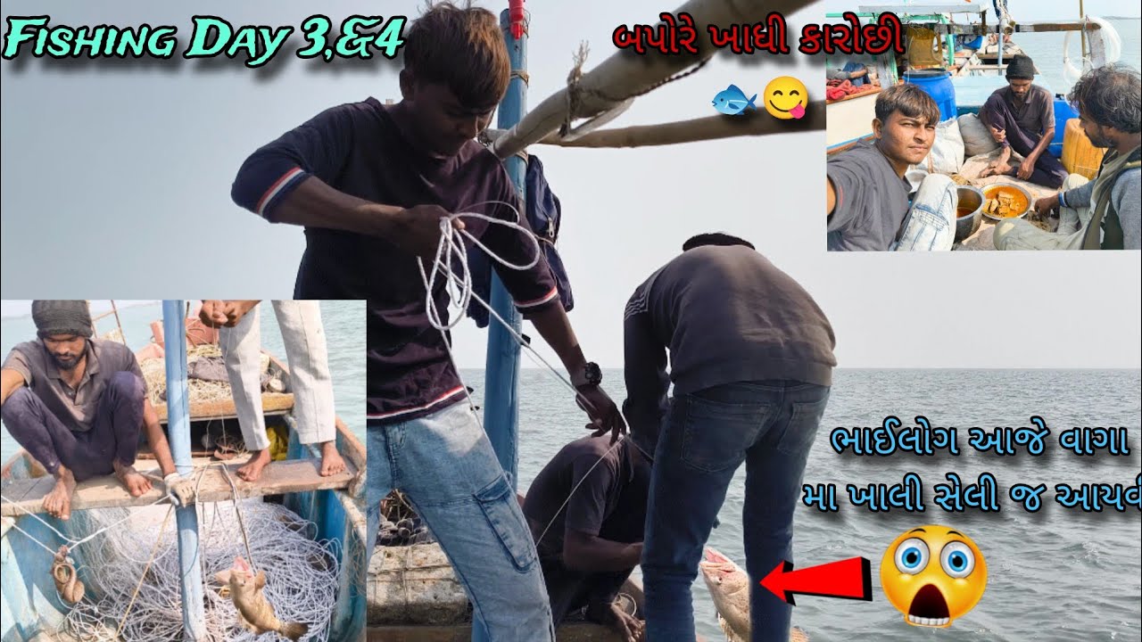 ભાઈલોગ 2 દીવસમાં ત્રણ સેલી આયવી // Long Trip Fishing Day 3 // Fishing Videos 