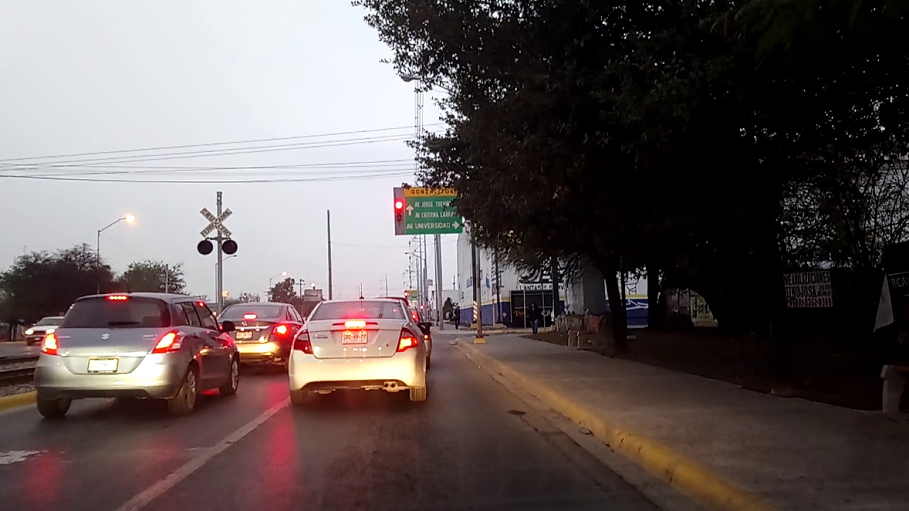Driving in Monterrey México