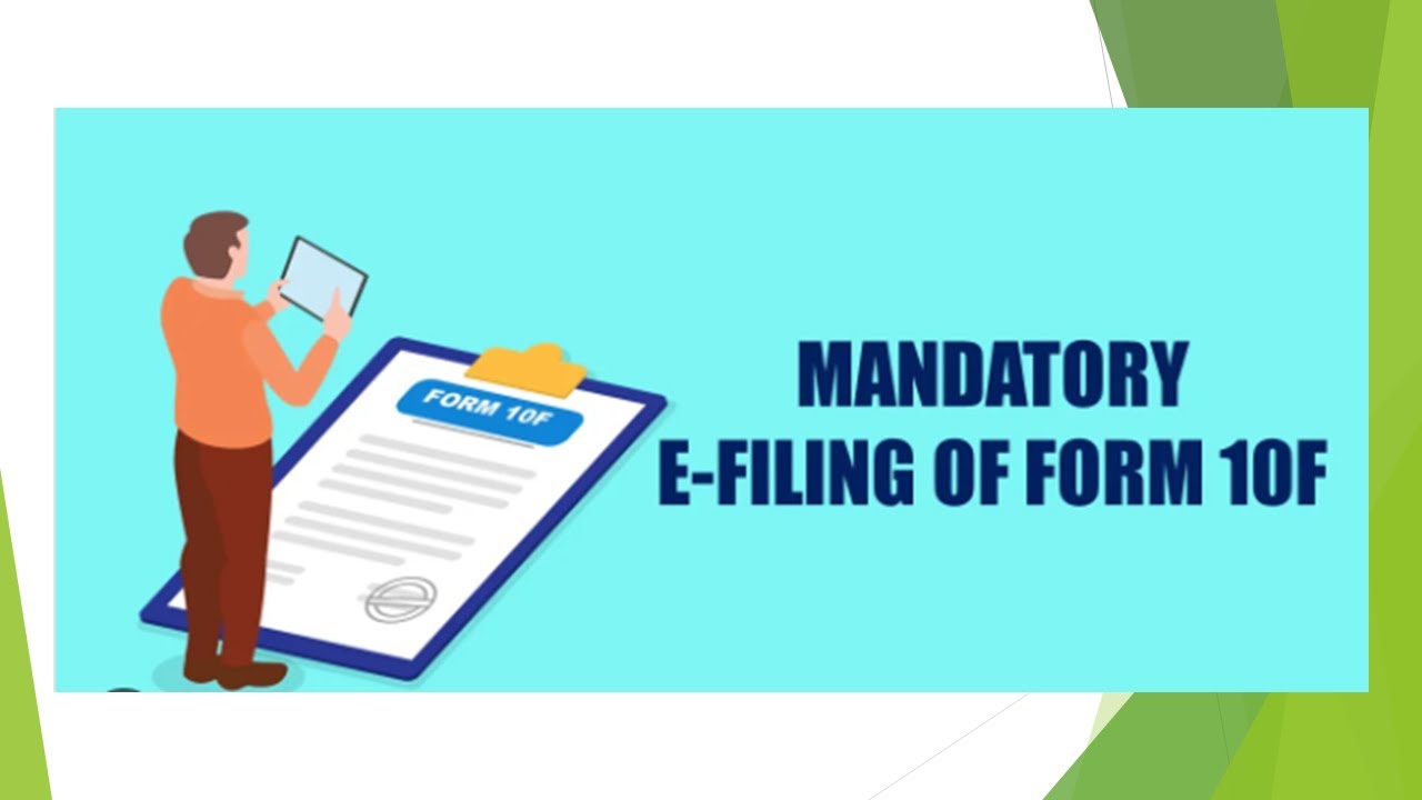MANDATORY E-FILING OF FORM 10F | HOW TO FILE FORM 10F ONLINE | FORM 10F | HOW TO CLAIM DTAA BENEFITS