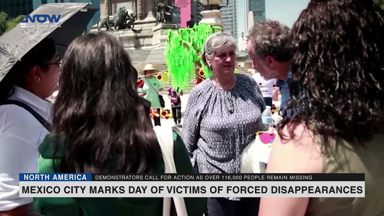 Mexico City Marks Day of Victims of Forced Disappearances