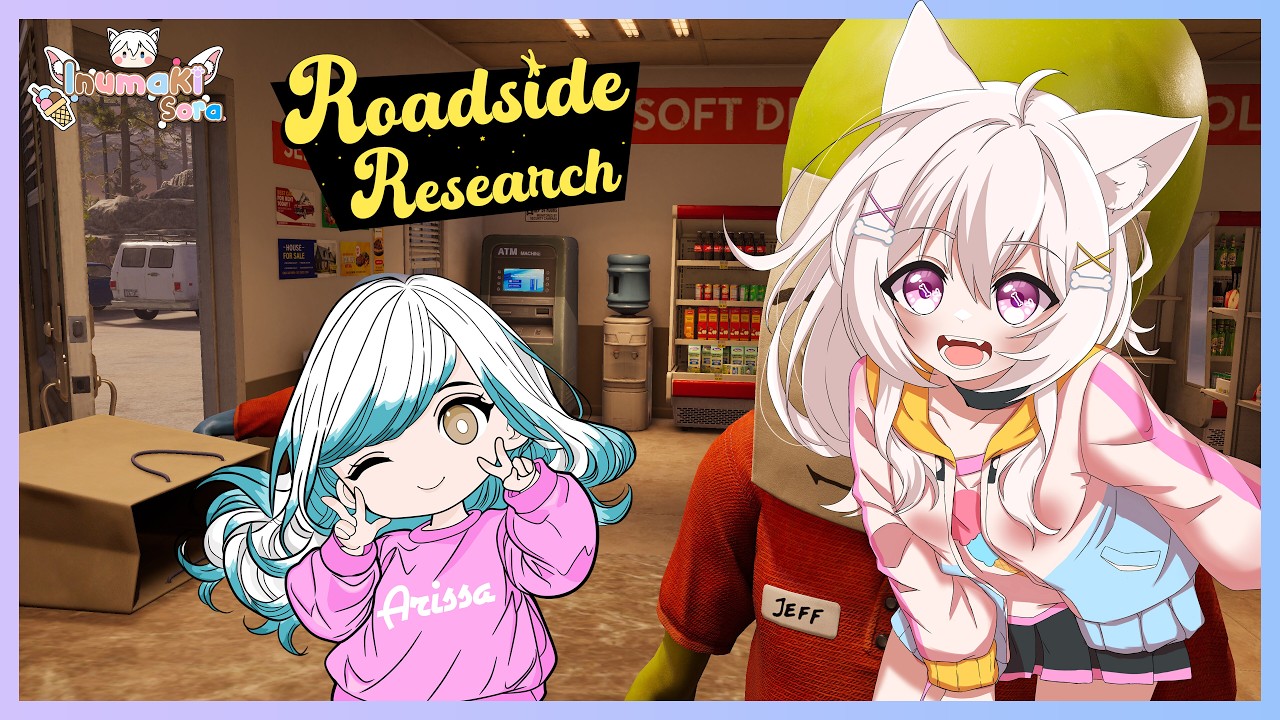 [Roadside Research] JANGAN SAMPAI KETAHUAN! Menyamar Jadi Manusia di SPBU ⛽🛸 | Vtuber Indonesia