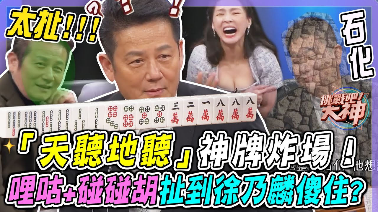 「天聽地聽」神牌炸場！超美哩咕+碰碰胡再現🔥徐乃麟被秒崩潰直呼打不贏！｜挑戰吧大神名場面【好能攝MaCatide®Pro】