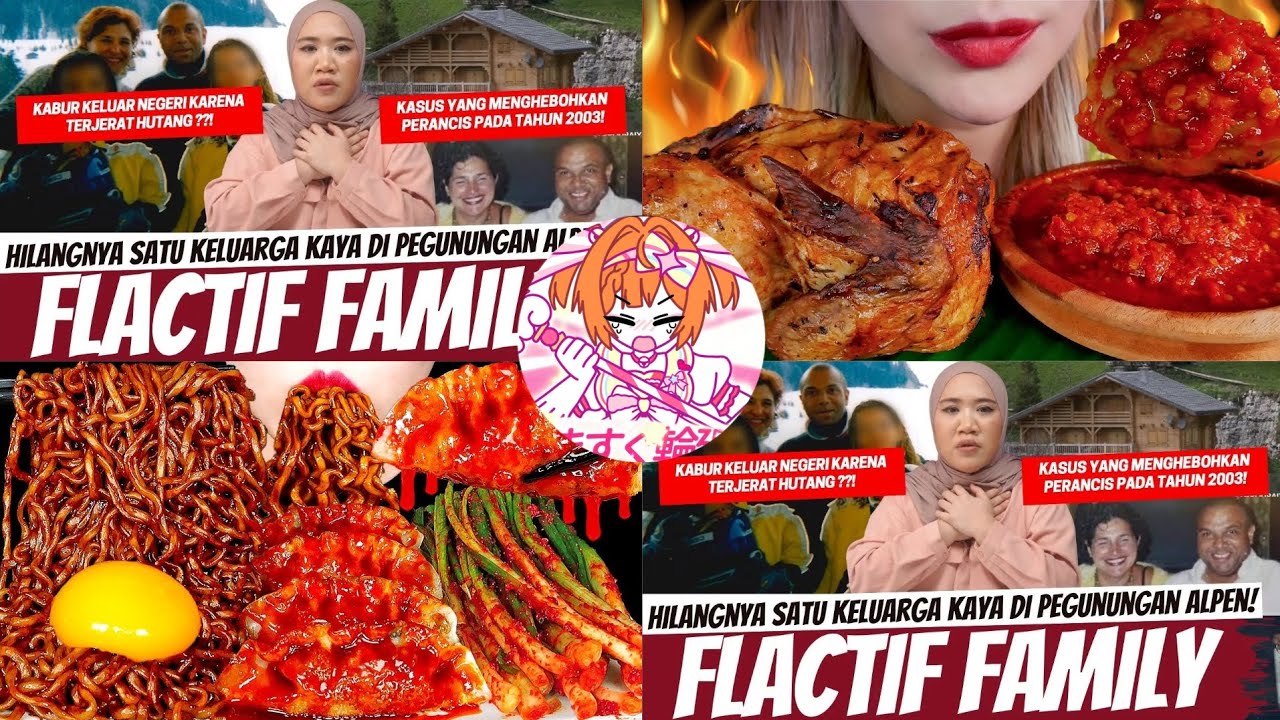 [ FLACTIF FAMILY ] NADIA OMARA KRIMINAL X MUKBANG/ASMR MAKANAN PEDAS KOREA INDO