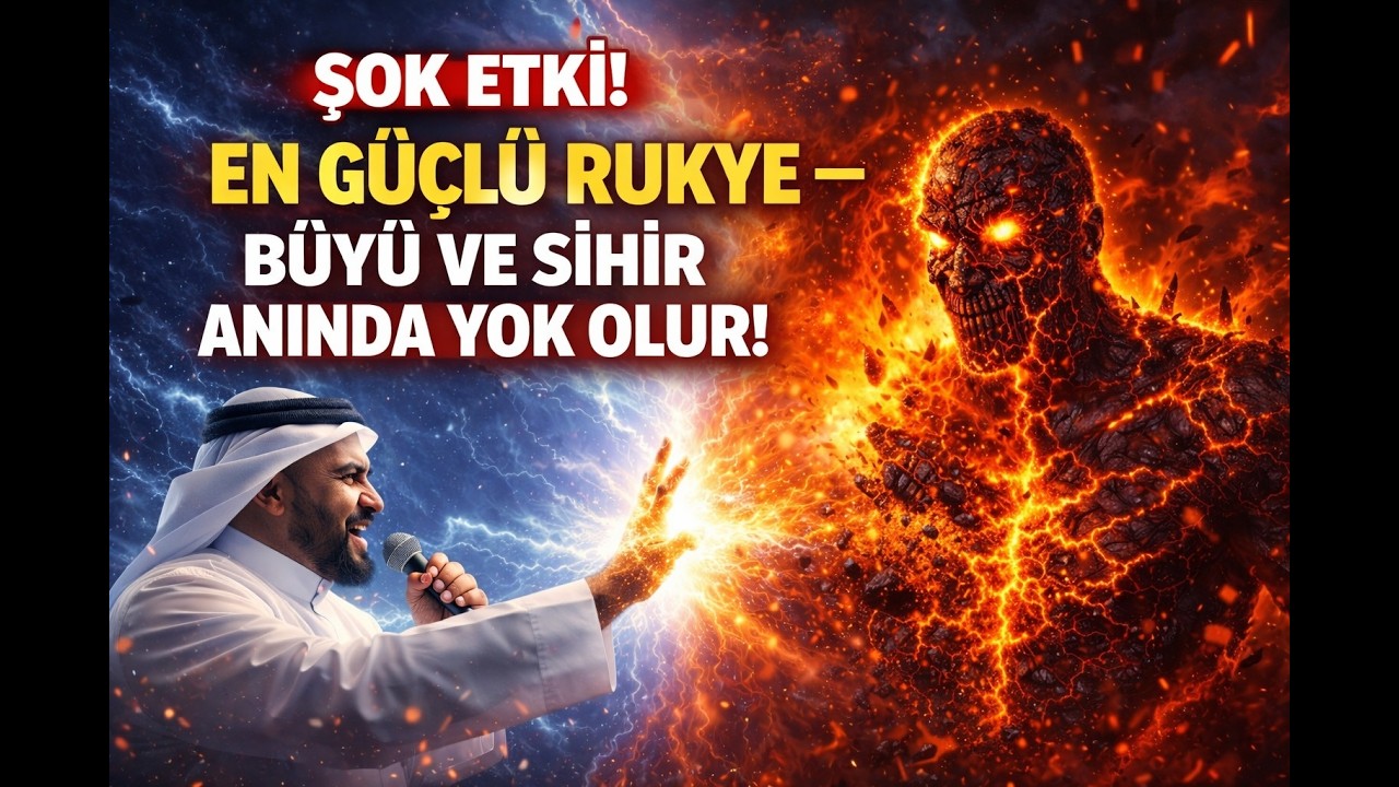 İNANILMAZ! EN GÜÇLÜ RUKYE DUASI — BÜYÜ, SİHİR VE NAZAR ANINDA YOK OLUR!