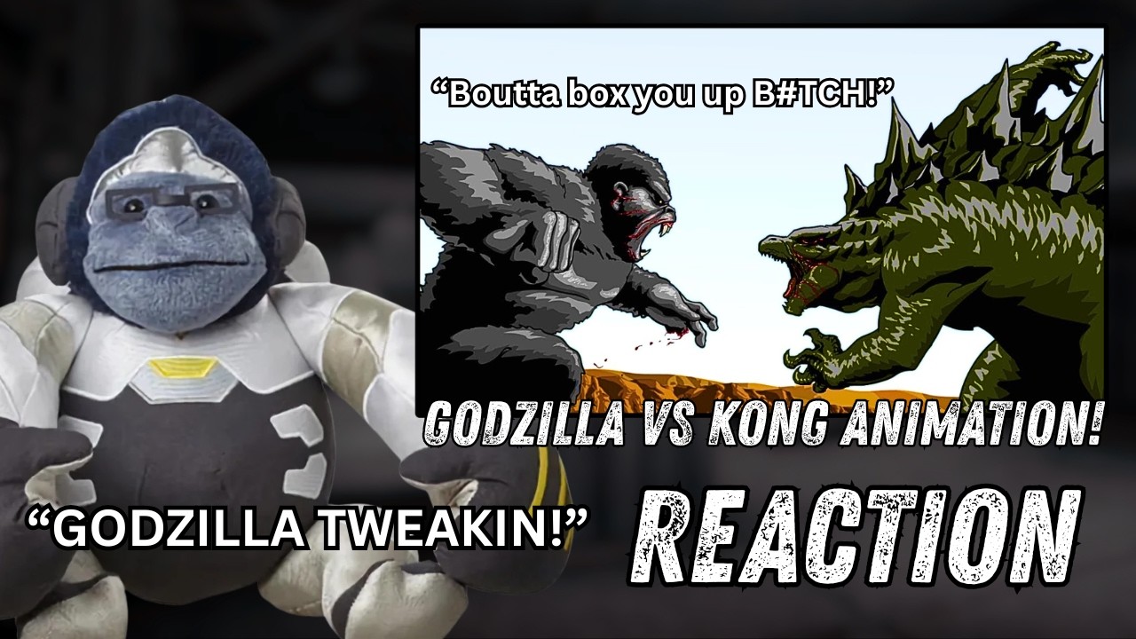 Samaritan Reacts To GODZILLA VS KONG ANIMATION! (BONUS VID AT END!) | - Reaction Video