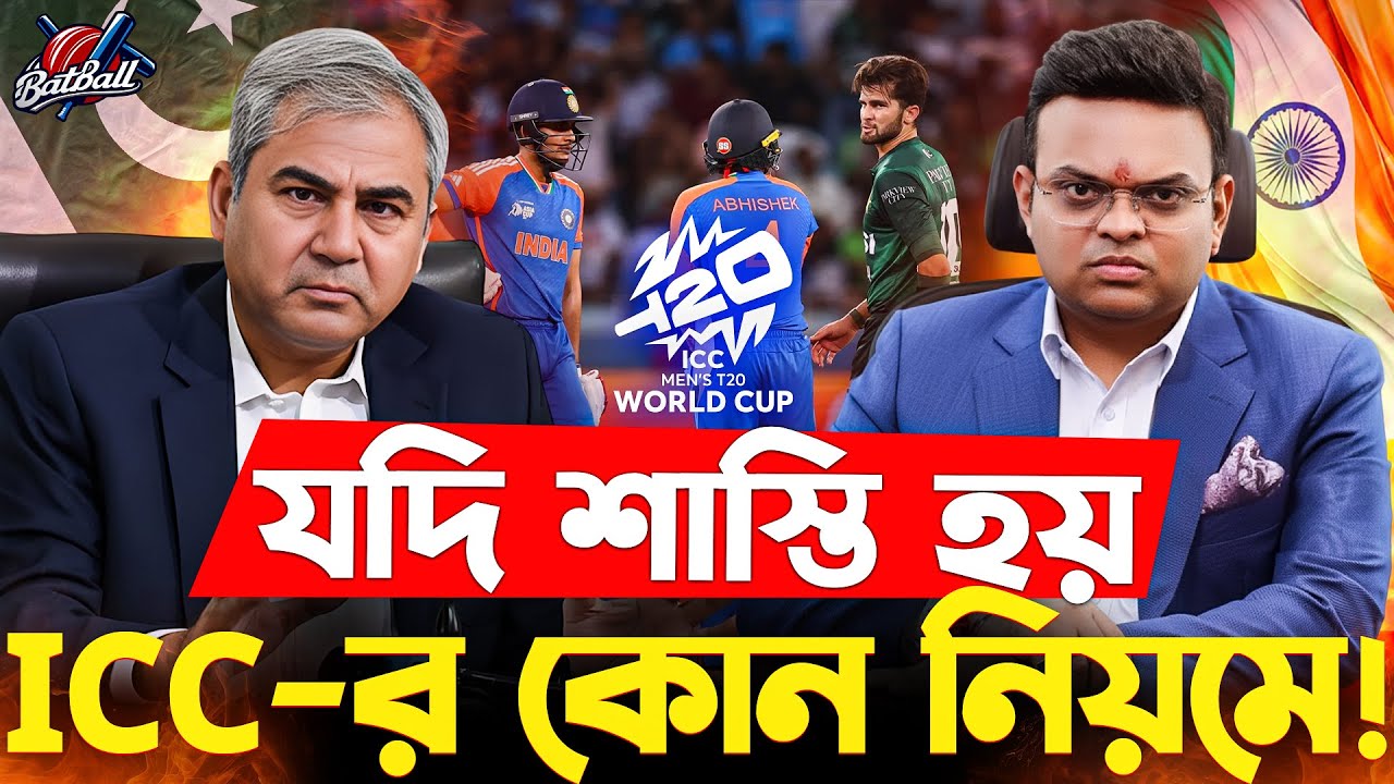 ICC সভার পর ক্রিকেট দুনিয়ায় এখন একটাই প্রশ্ন—শাস্তি হলে ICC-র কোন নিয়মে? 🤔 | ICC punishment rules BD