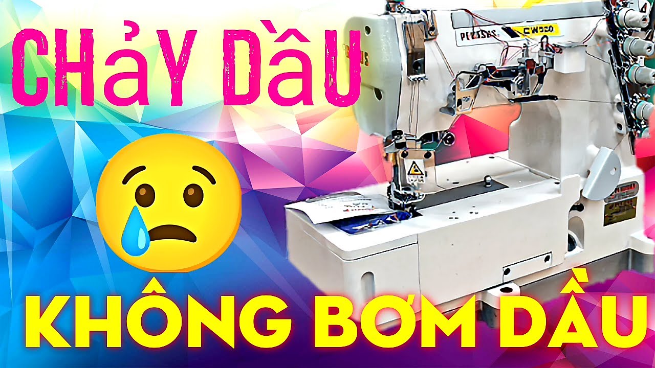 Cách sửa máy kansai không bơm dầu, chảy dầu.| Sửa bơm dầu máy may lai. Sewing machine 