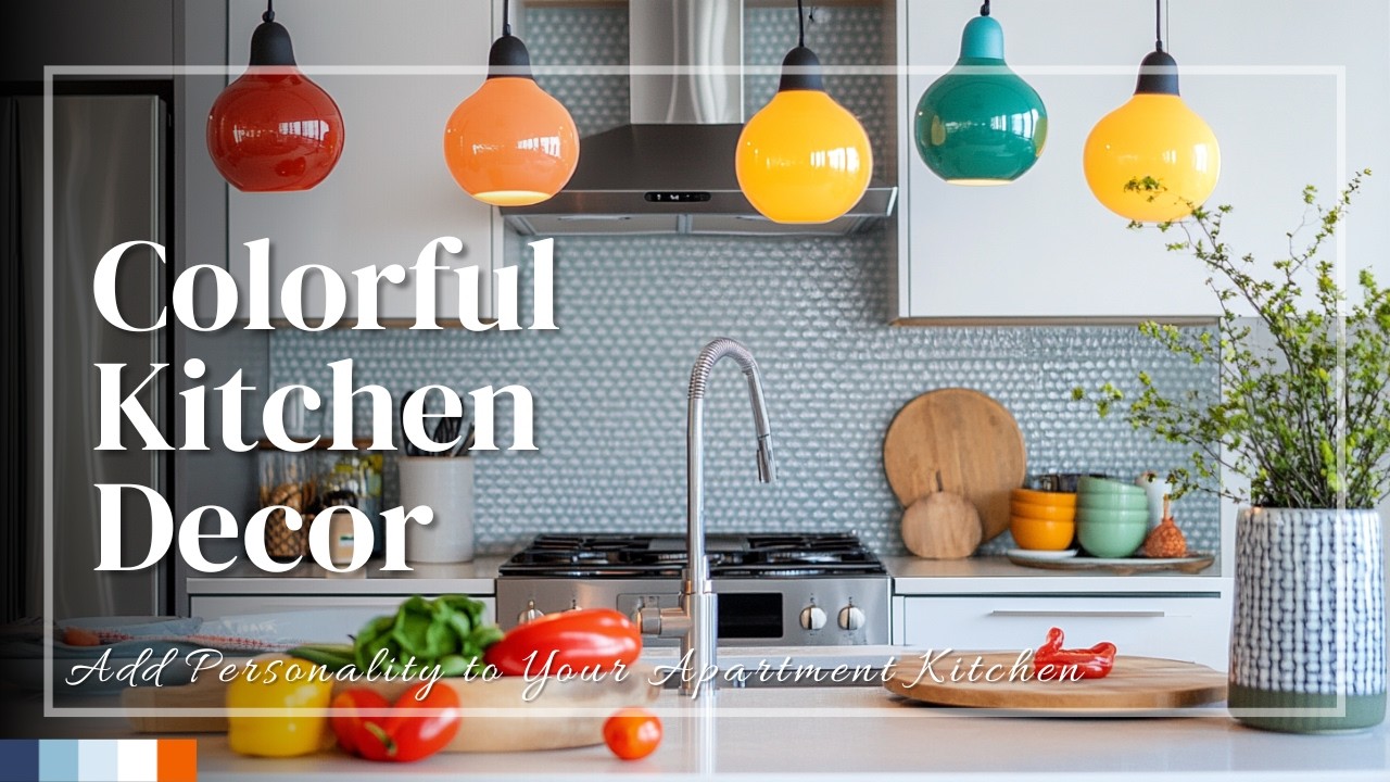 Add Personality to Your Apartment Kitchen with Colorful Decor Ideas on Any Budget!