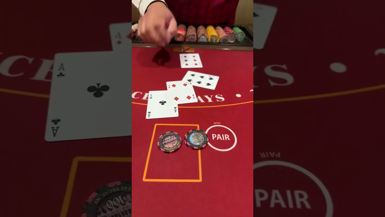 Удвоение ставки 5 против 6. Vegas Live, Venetian.