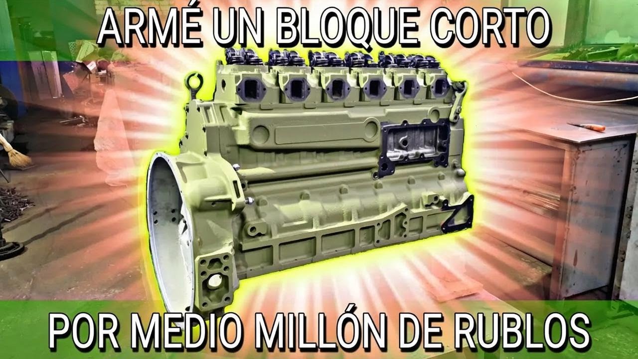 ¿Te imaginas esta forma tan rara de reparar un motor? MAN D2866 LF04