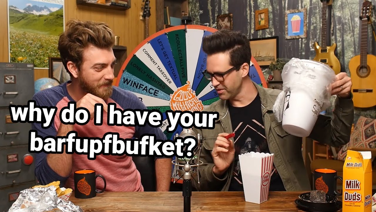 Rhett and Link trying to speak English for 3 minutes and 27 seconds