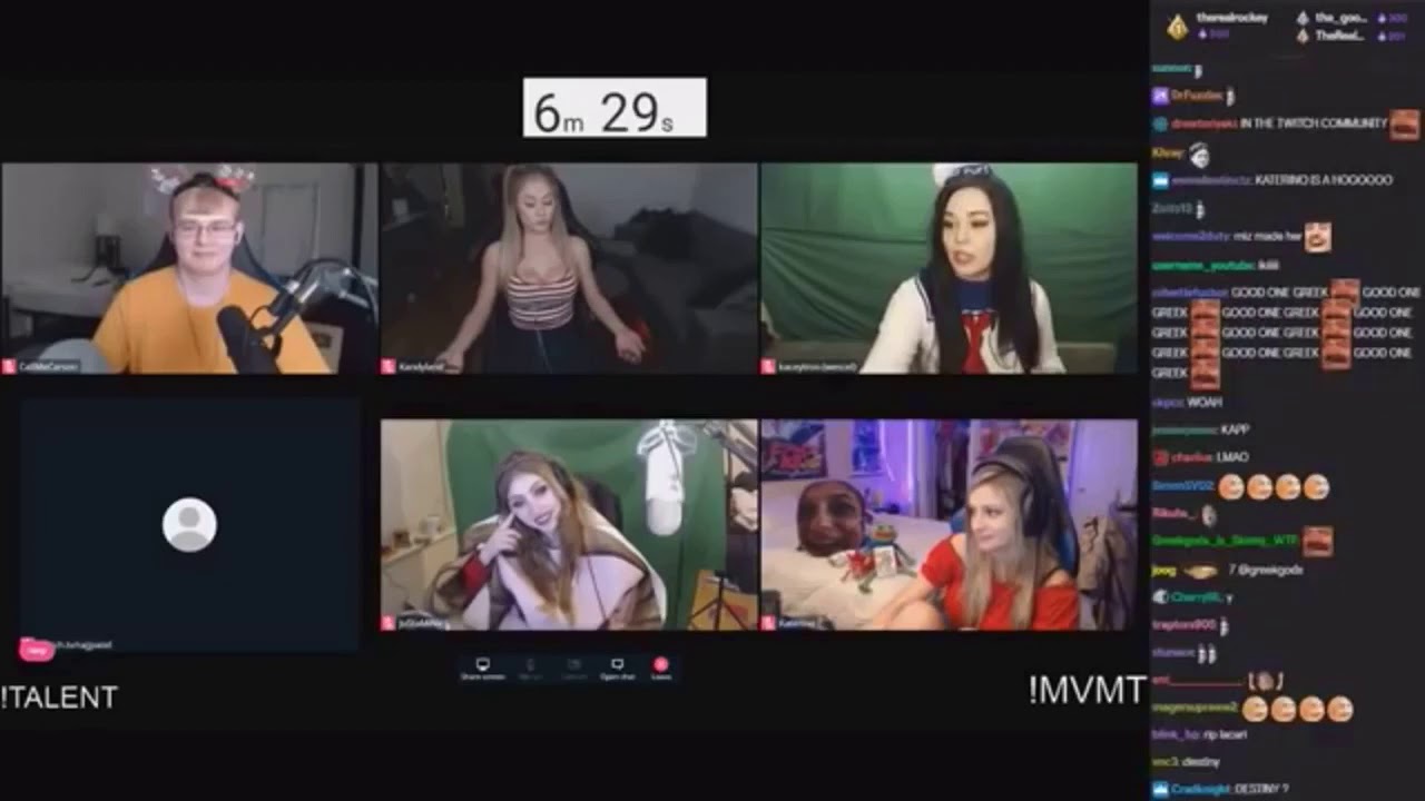 GreekGodX predicts Katerino cheating on CallMeCarson!