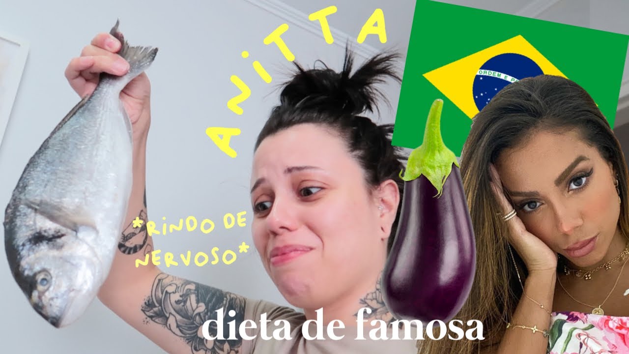 segui a dieta da ANITTA por um dia!