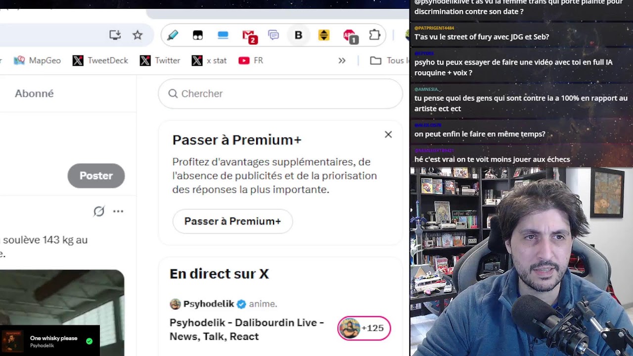 Psyhodelik - Dalibourdin Live - News, Talk, React