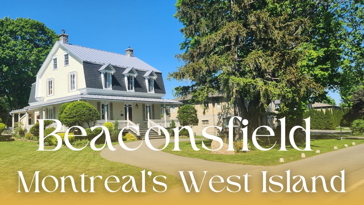 Walking Tour of Lakeshore Boulevard, Beaconsfield - Montreal's West Island #montreal #calgary