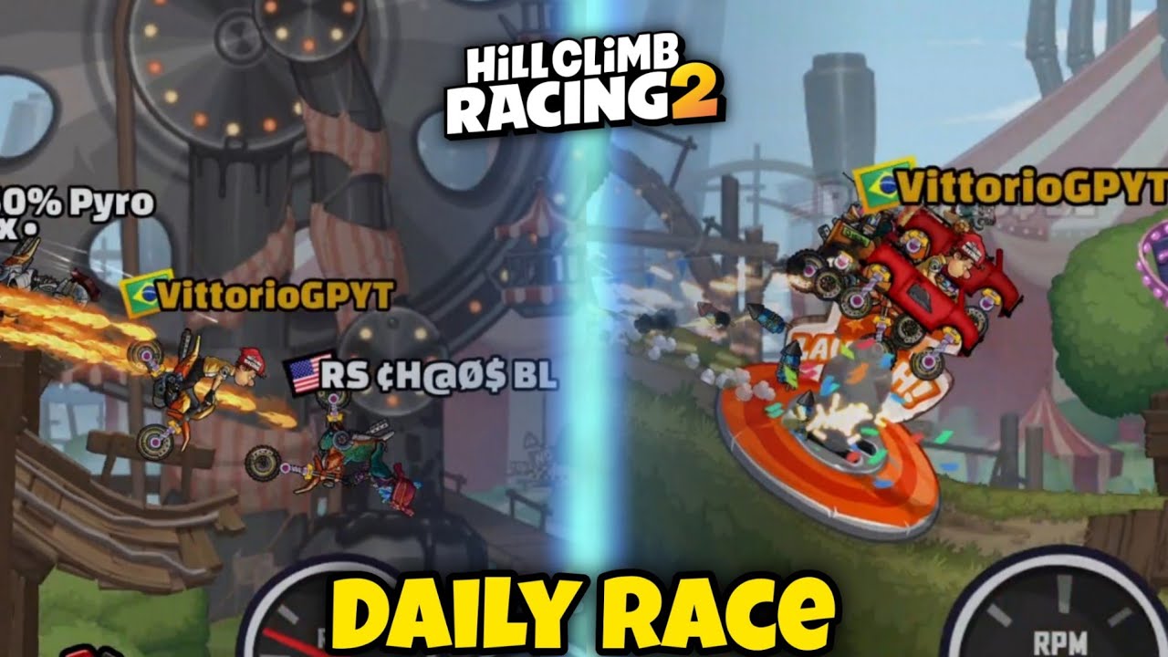 JEEP and MOTOCROSS in Daily Race MASTERY! - Hill Climb Racing 2