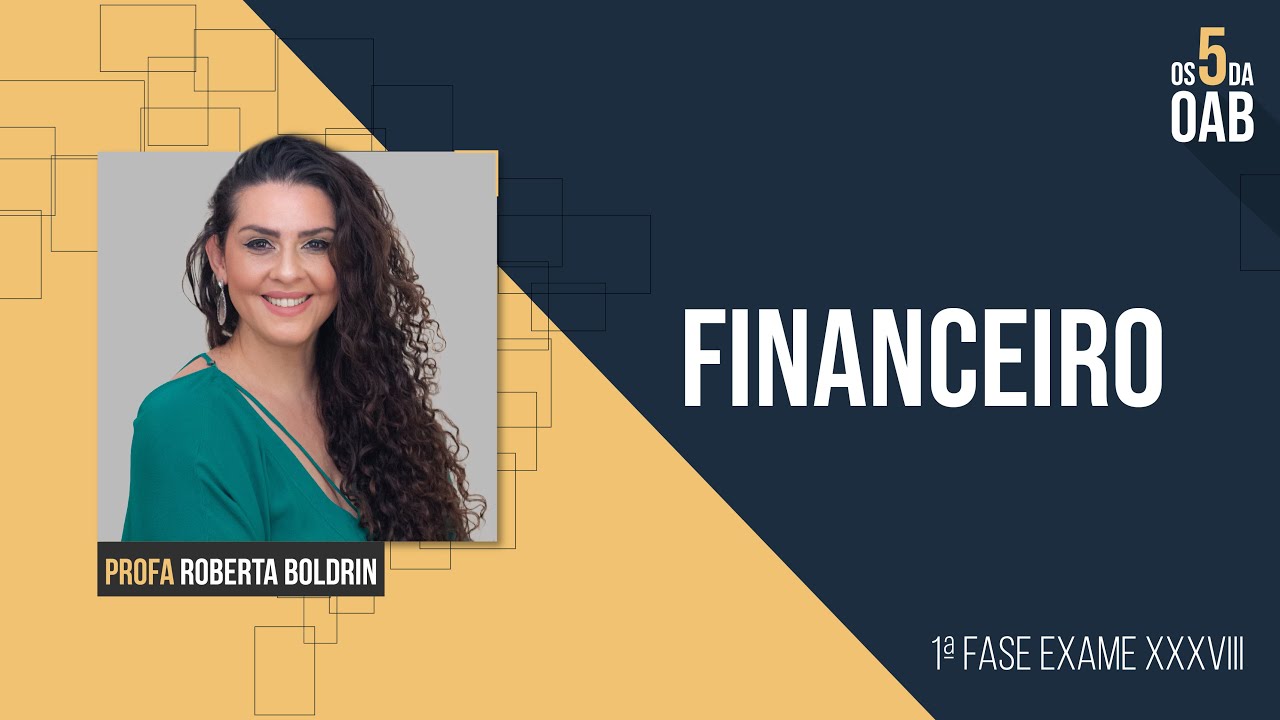 Dica 1 de Direito Financeiro - Roberta Boldrin
