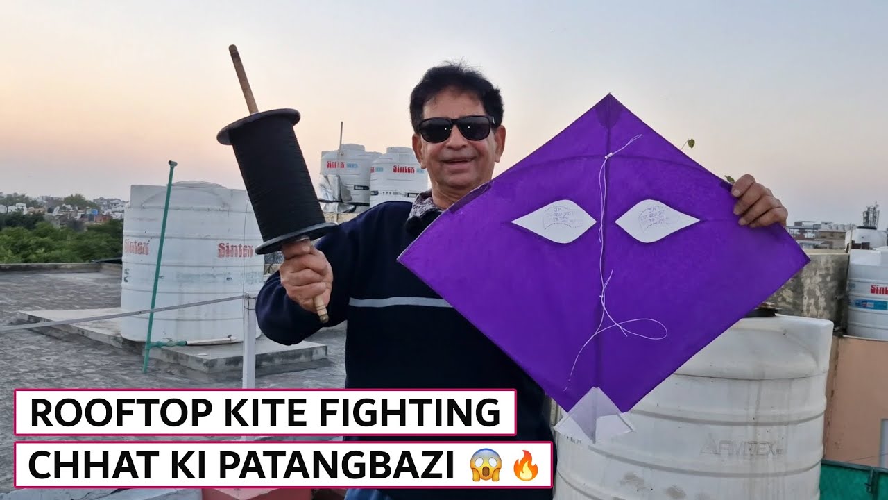 БОЙ КАЙТОВ НА КРЫШЕ / ЧАТ КИ ПАТАНГ БАЗИ💪