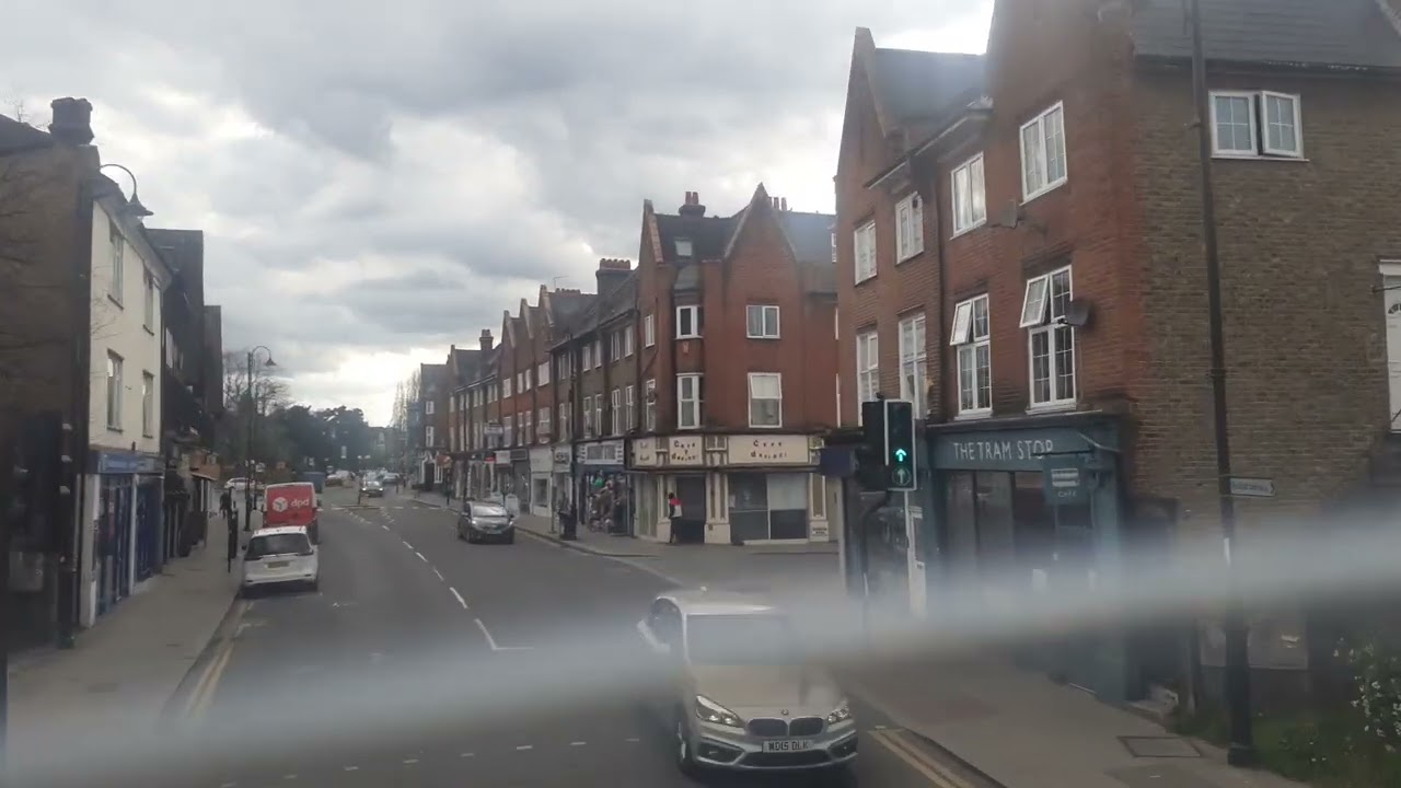 Full Journey on the Route 289 - Elmers End Interchange - Purley Station. T134, LJ10HUK.