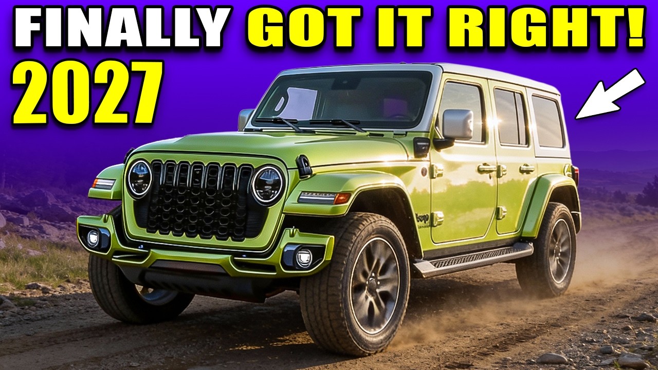 Zupełnie nowy Jeep Wrangler 2027 ma konkurencję, kt&oacute;ra NIE MOŻE spać!