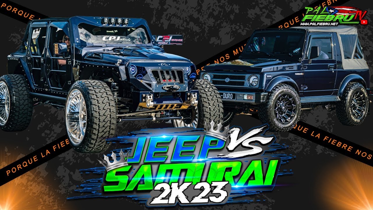 JEEP VS SAMURAI 2023 COLISEO DE ARECIBO PUERTO RICO | PALFIEBRUTV