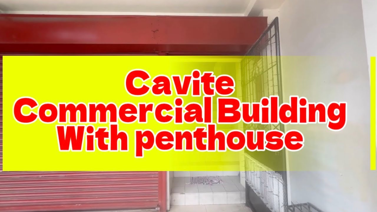 NOV-910-26 Cavite Commercial building with penthouse clean title 