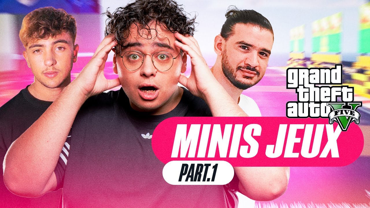 SOIRÉE MINI JEUX EXCEPTIONNELLE AVEC AMINE, INOX ETC. SUR GTA part. 1