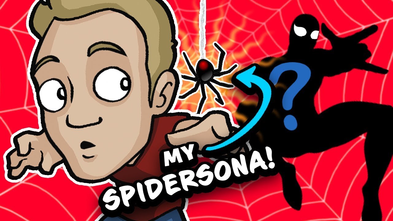 Drawing MY SPIDERSONA - Aussie Artist becomes SPIDERMAN!!