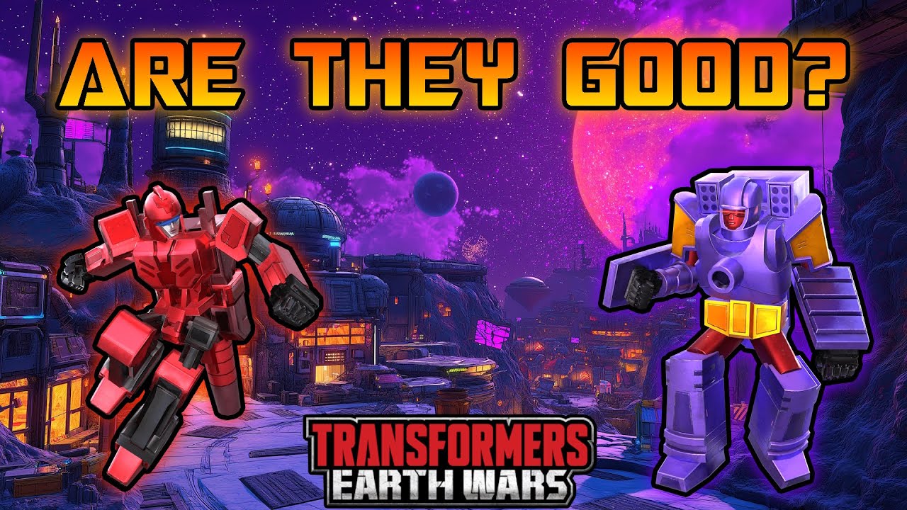 First look at PEACEMAKER & TIPTOP - Transformers Earth Wars
