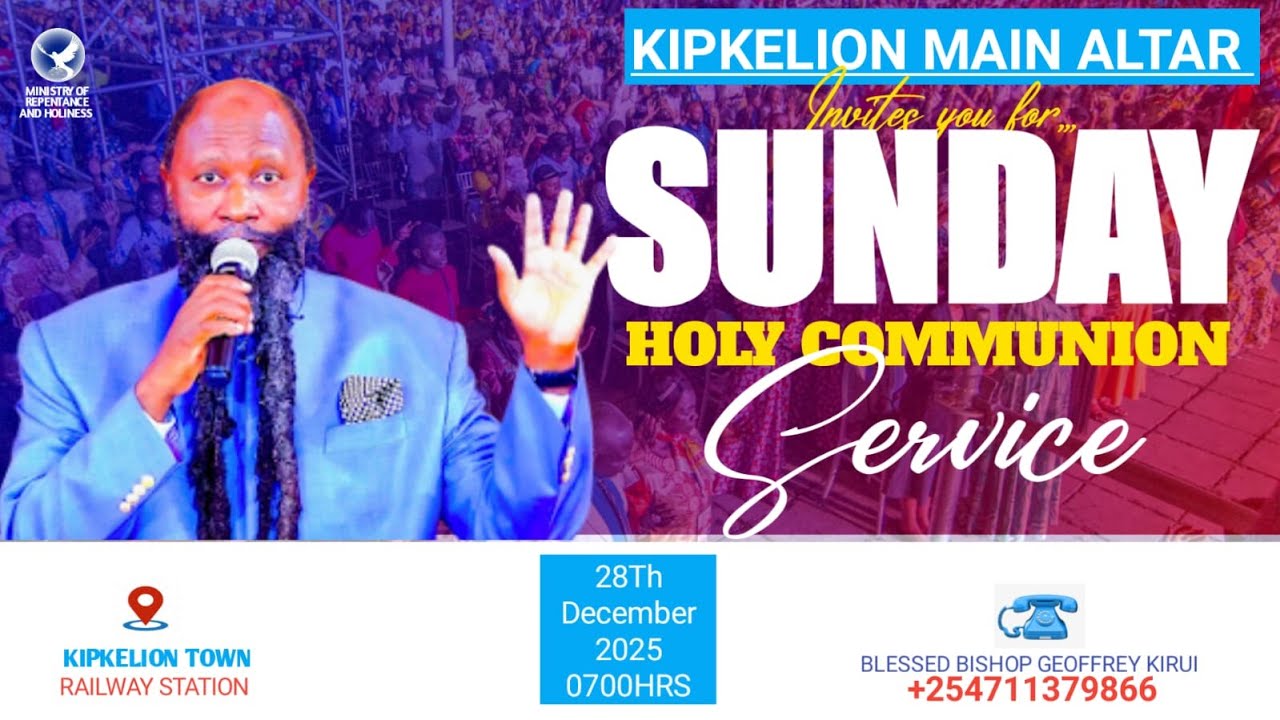 KIPKELION HOLY COMMUNION SERVICE
