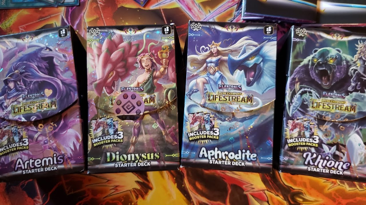 Elestrals Lifestream Starter Deck Pack Opening