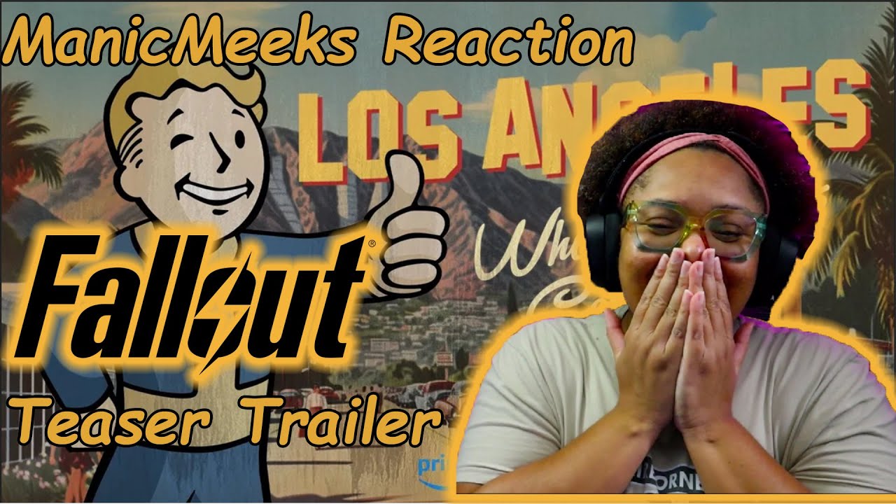 FALLOUT TV SHOW TEASER TRAILER REACTION! | I AM SO FREAKING EXCITED!!