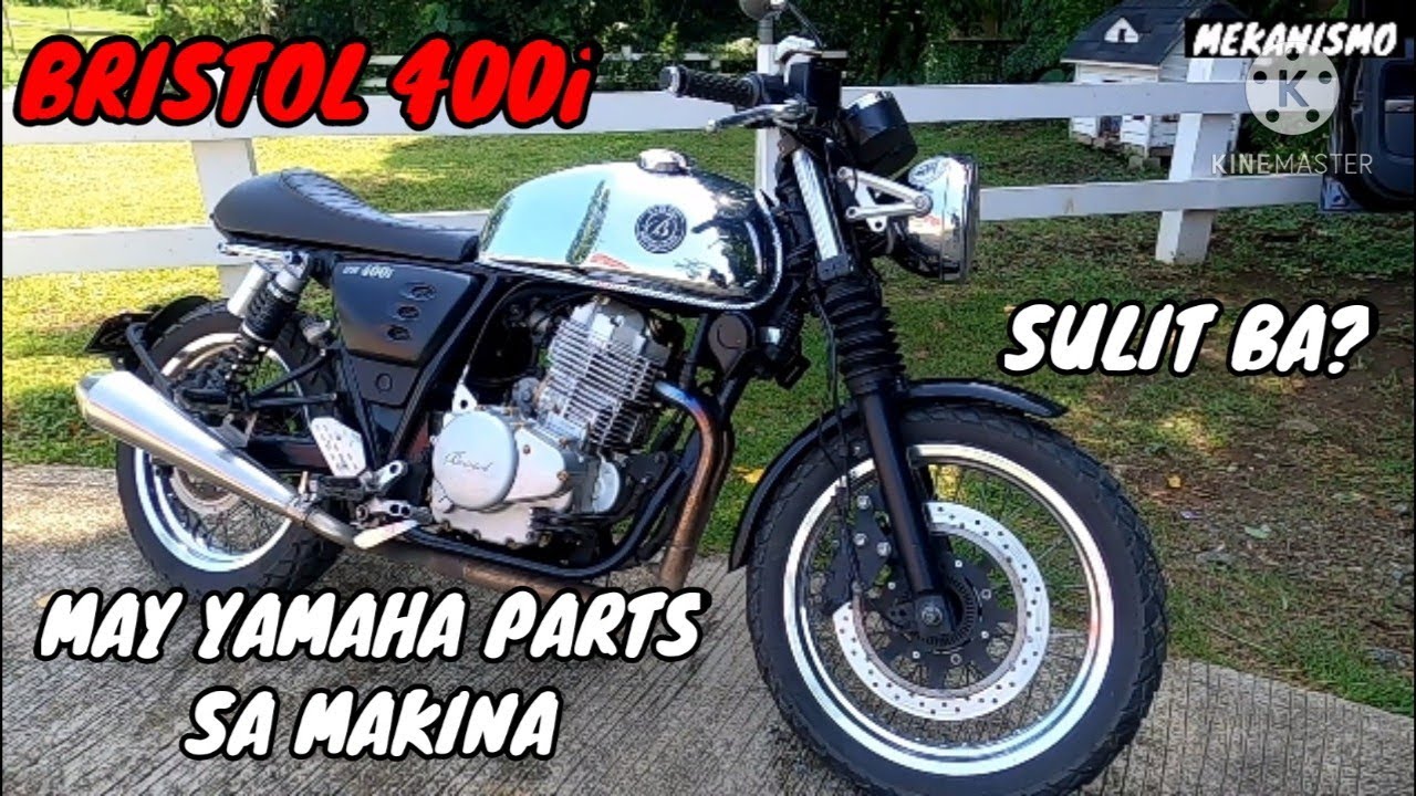 BRISTOL 400i | RIDE REVIEW | GPS TRACKER | EXPRESSWAY LEGAL | CAFE 400cc | MEKANISMO