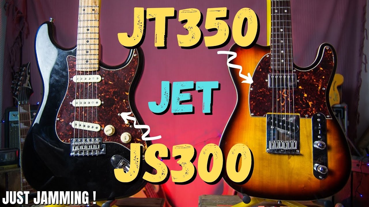 Having FUN with the JS300 & JT350 ! | JET Guitars