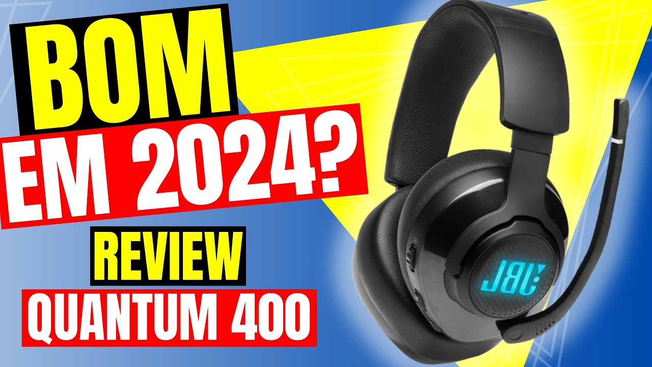 Review SUPER COMPLETA do Headset Gamer JBL Quantum 400 - 2024