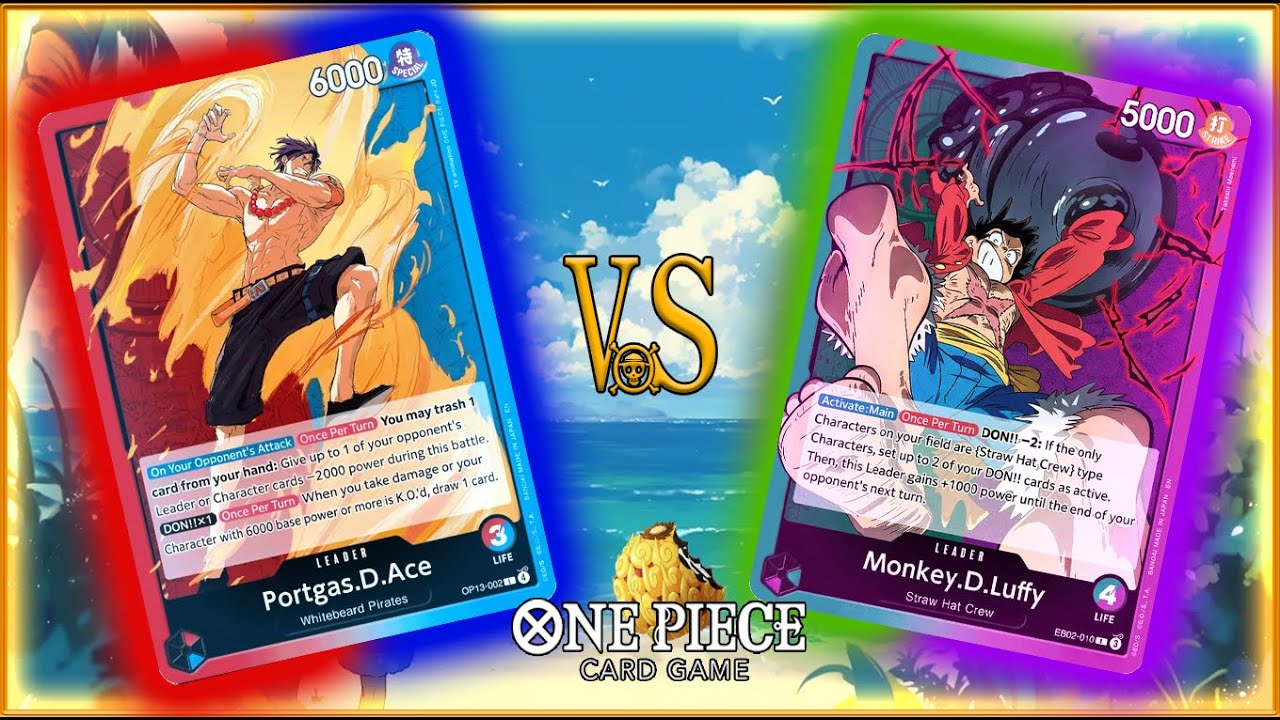 1° Torneio Start Game - 4º Rodada - Ace🔴🔵 VS Luffy🟢🟣