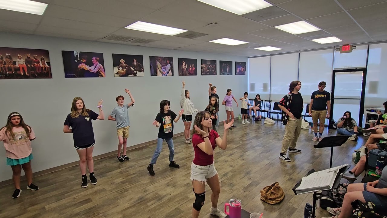 STAGE LEFT Red Cast  Shake it Up + Green Ladahlord & James off nights