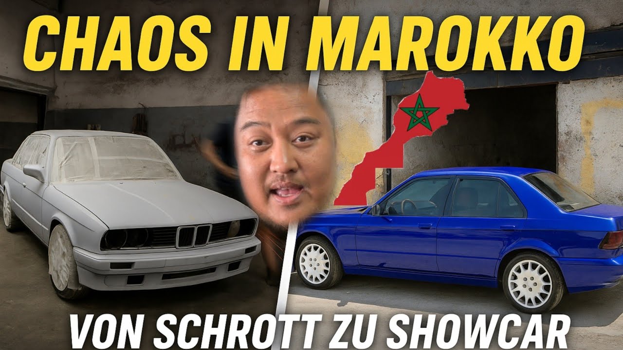 BMW immer noch nicht Fertig. Innenausstattung Günstig,aber Geil.Marokko