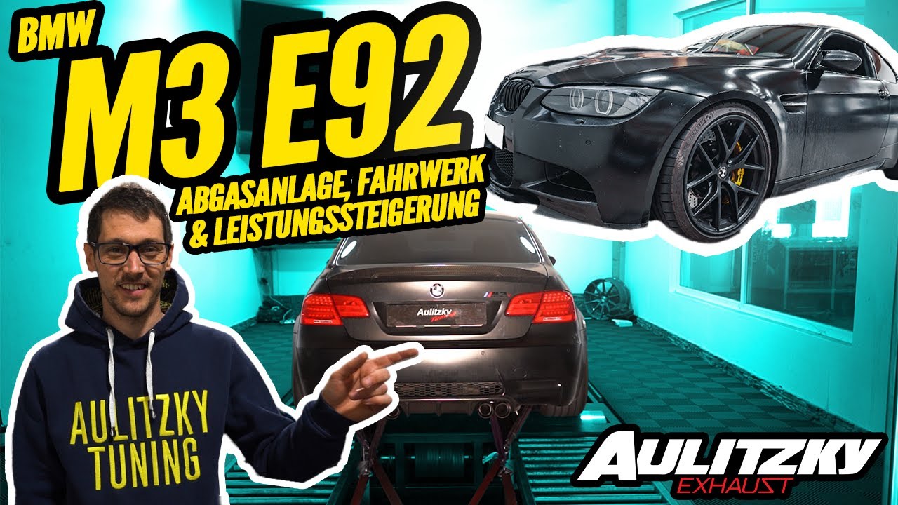 DAS IST SOUND! BMW M3 E92 - Aulitzky Exhaust | Tieferlegung | Leistungssteigerung by Aulitzky Tuning