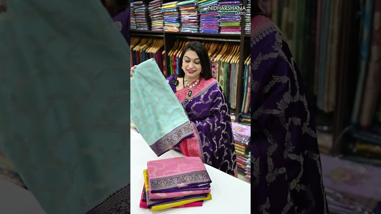 8 Designs in Pure Satin Silk || Price 5099/- upto 5499/-  || #puresilk #satin #freeshipping #saree