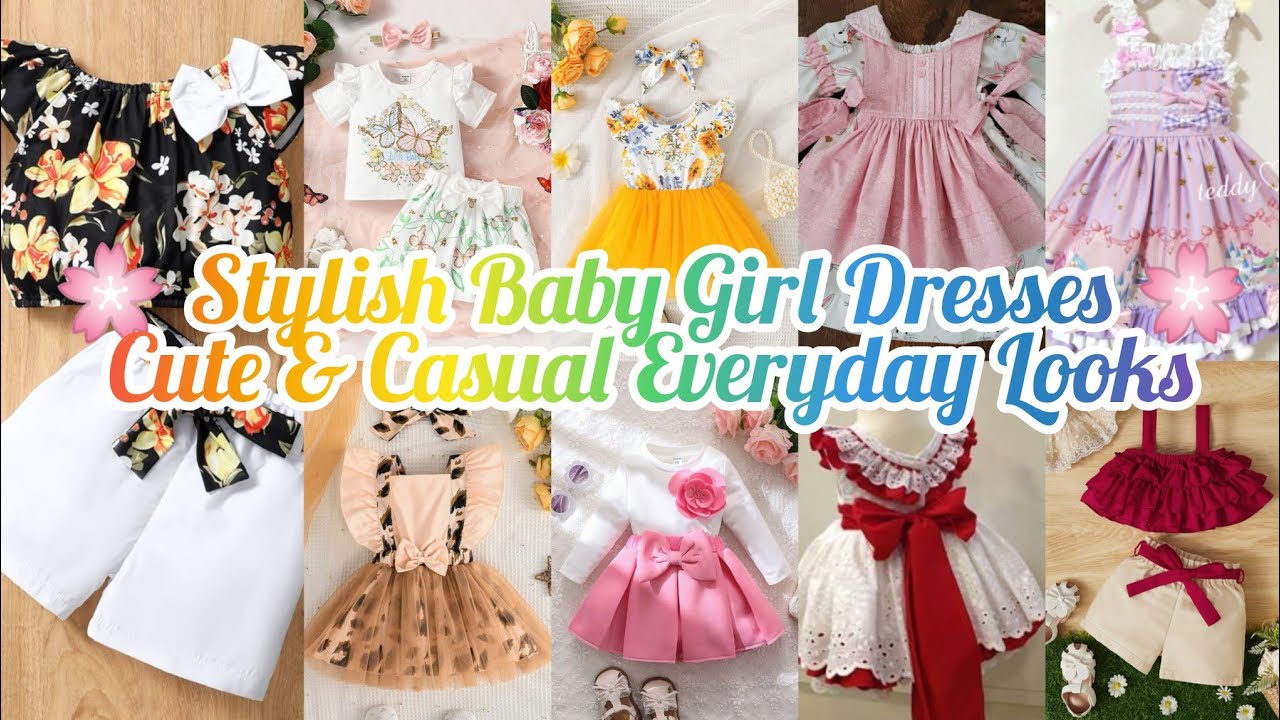Stylish Regular Baby Girl Dress Designs | Casual & Trendy Kids Outfits 2025
