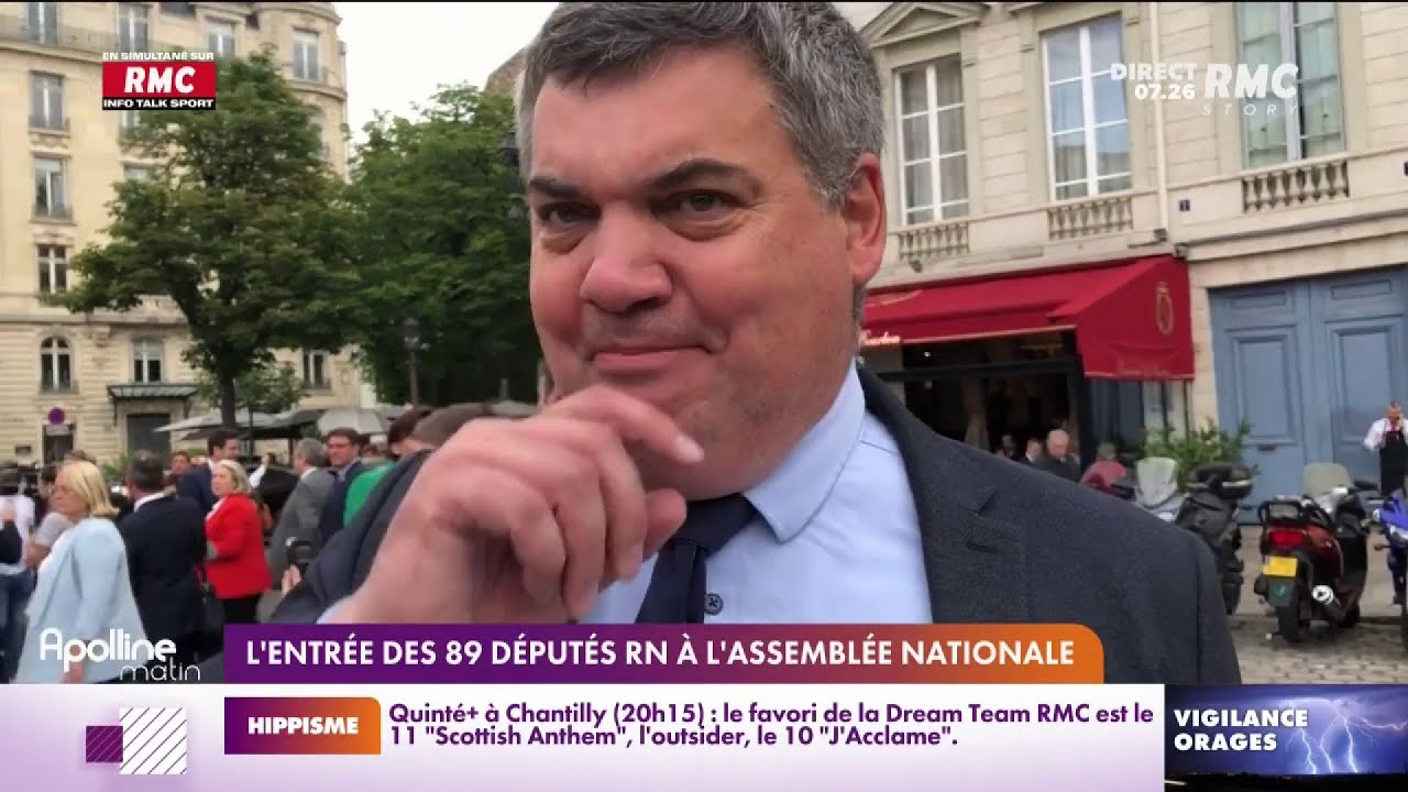 Hier, les 89 nouveaux d&eacute;put&eacute;s RN ont fait leurs premiers pas dans l'Assembl&eacute;e